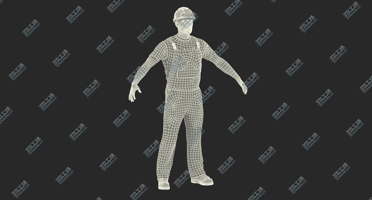 images/goods_img/202105072/Construction Worker Rigged for Cinema 4D 3D model/3.jpg